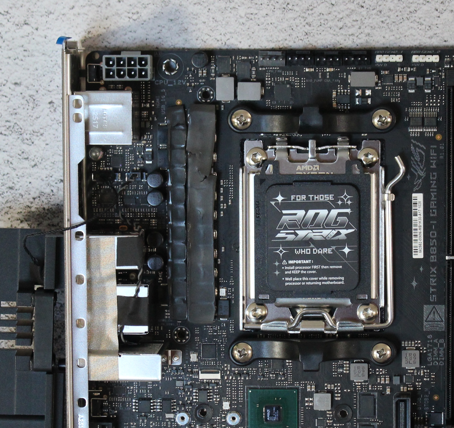 Asus ROG Strix B850-I Gaming WiFi Motherboard