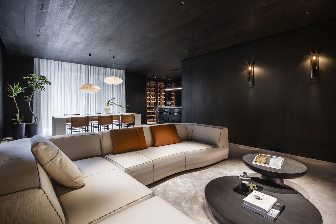 Images of the home in Tokyo designed by Aston Martin