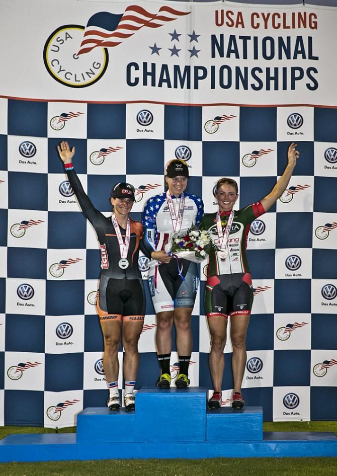 Women's Omnium Top 3 Overall -1st Jennifer Valente﻿, 2nd Beth Newell﻿, 3rd Erica Allar