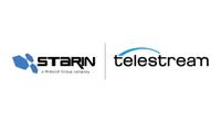 Starin and Telestream logos