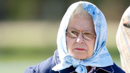 The Queen at the Balmoral Horse Show as she prepares to spend her first summer alone