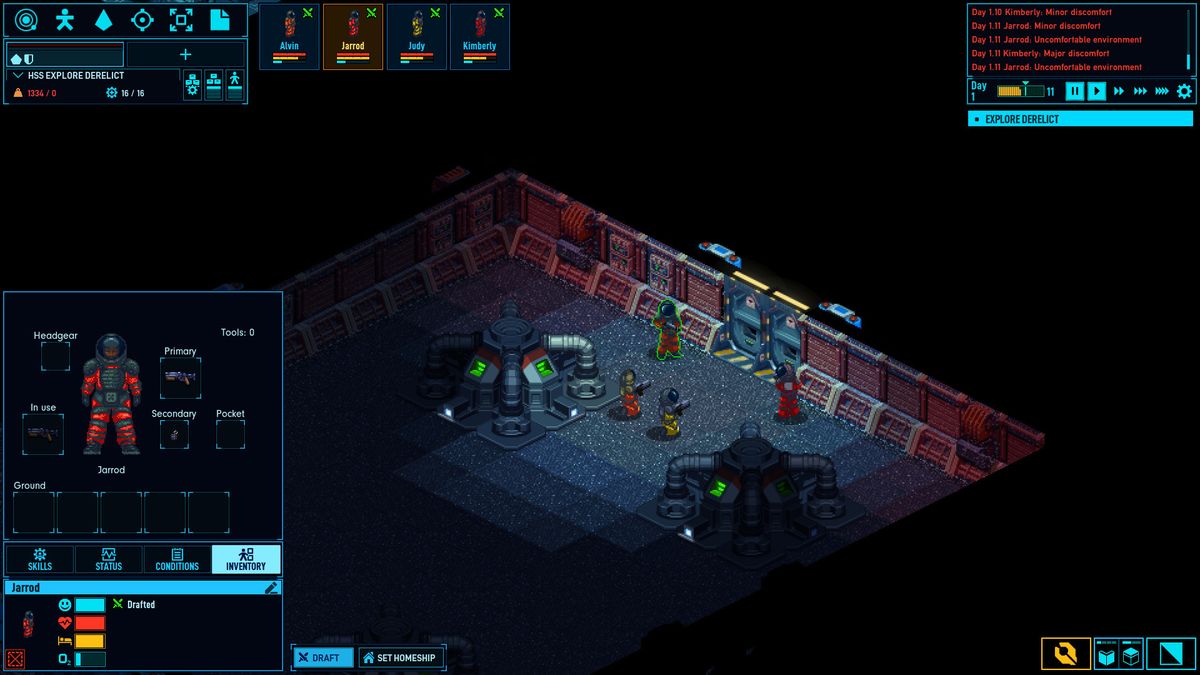 This new sci-fi management sim is like RimWorld meets Alien | PC Gamer