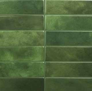 green peel n stick tile