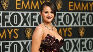Selena Gomez Emmys Red Carpet Look