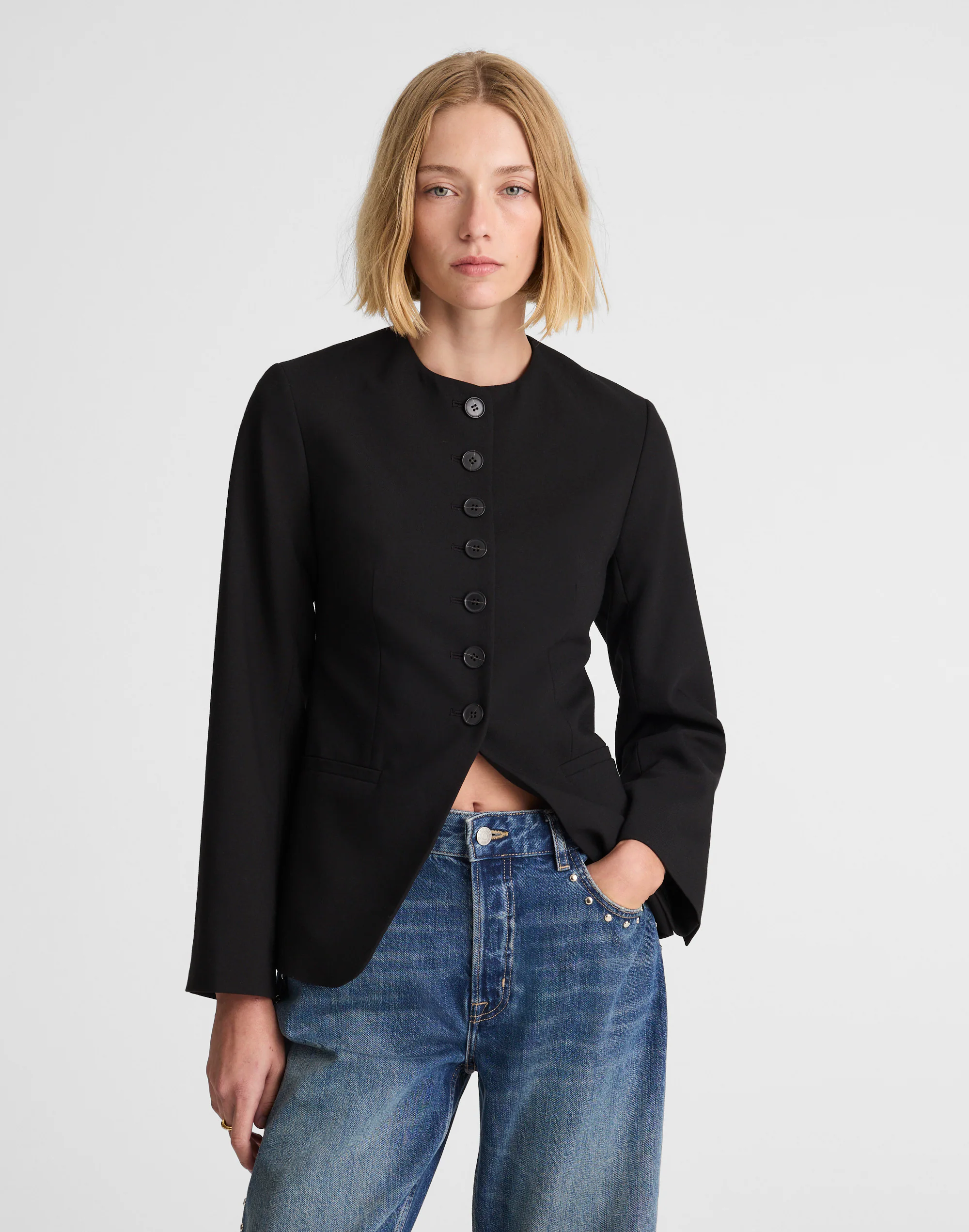 The Nolita Cutaway Blazer