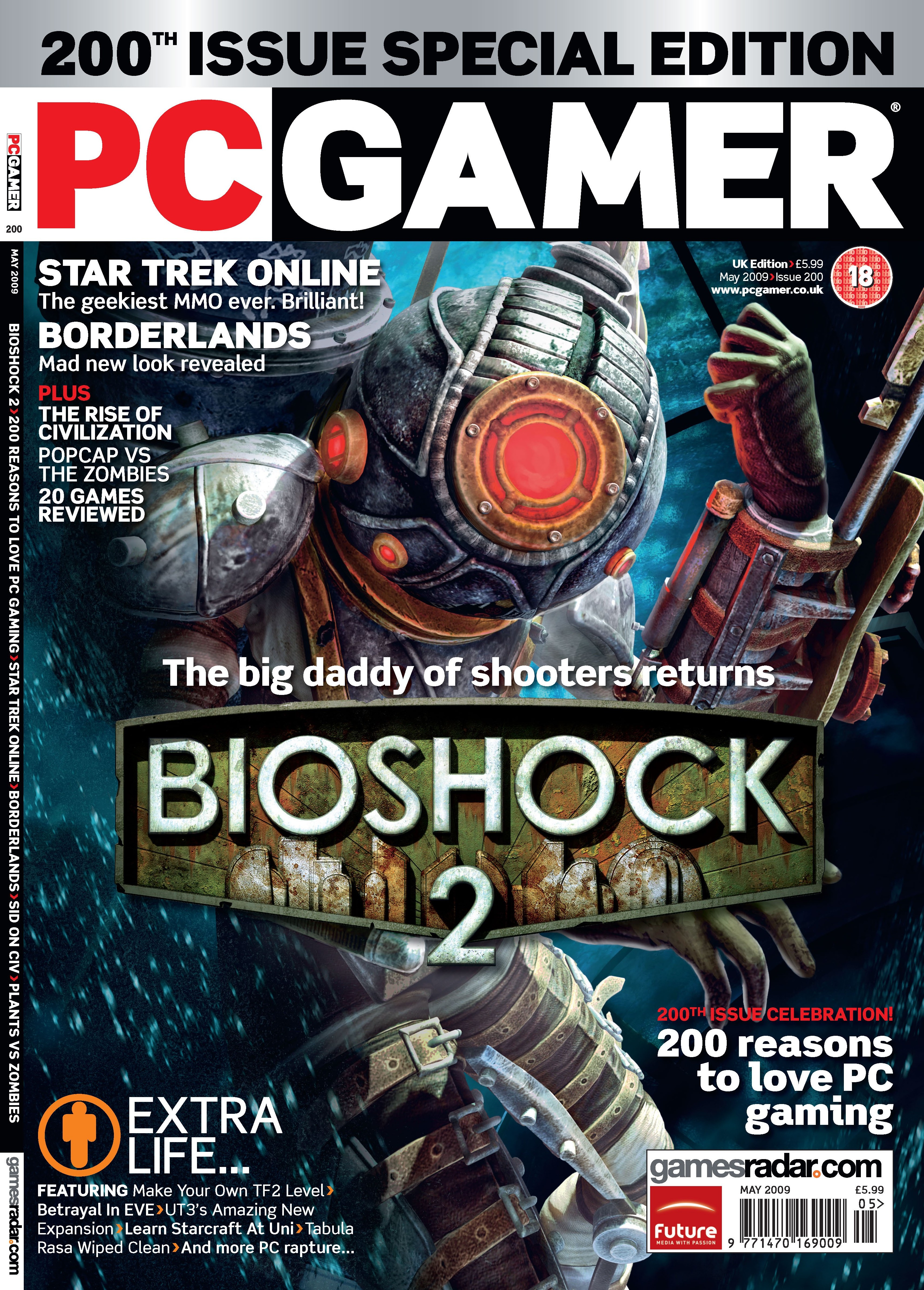 PC Gamer magazine issue 200