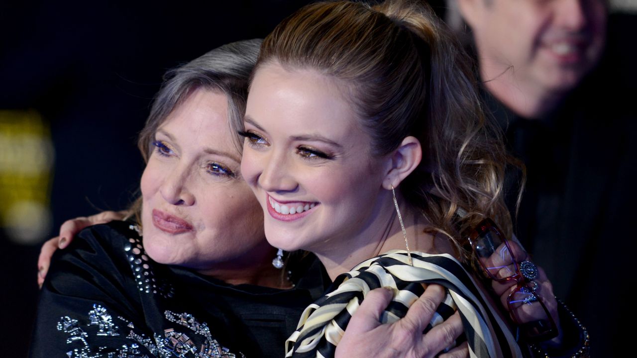 Carrie Fisher and Billie Lourd