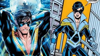 Official DC art revives flamboyant Nightwing costume