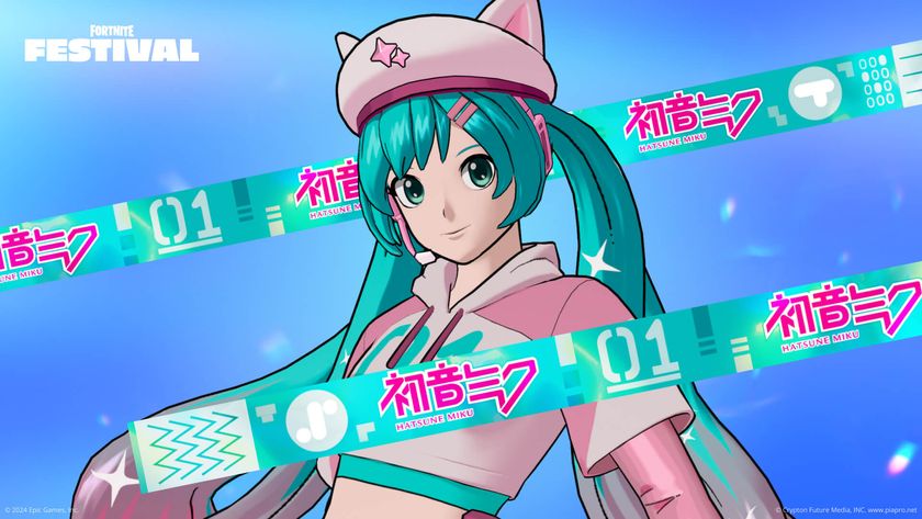 Fortnite Festival Neko hatsune miku outfit