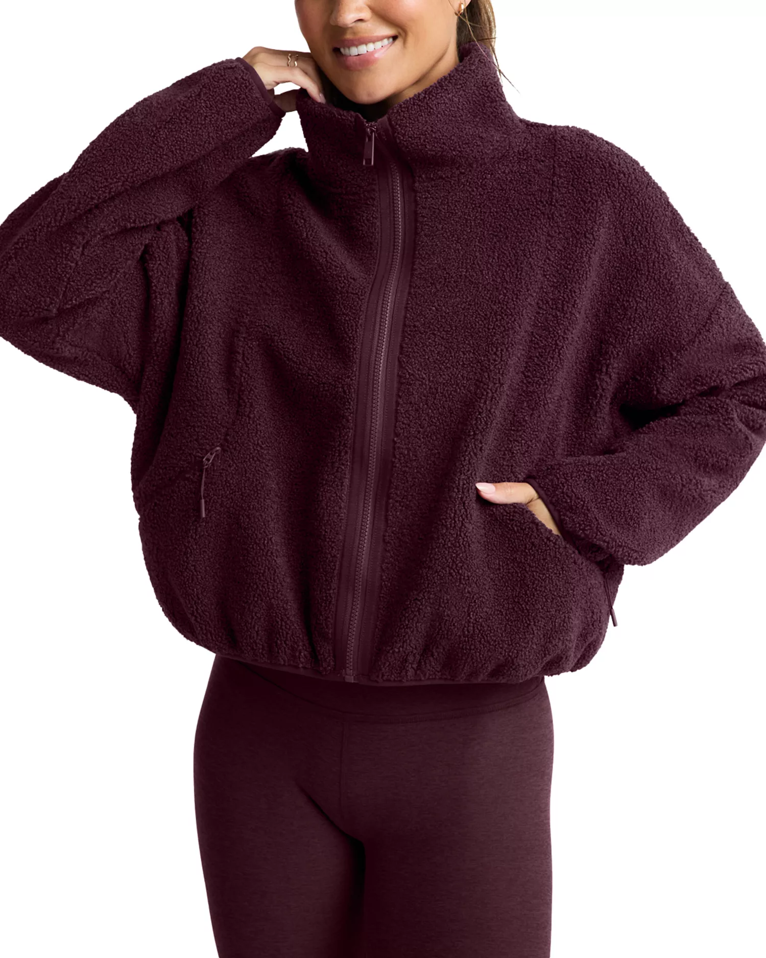 Unity Mock Neck Zip Jacket