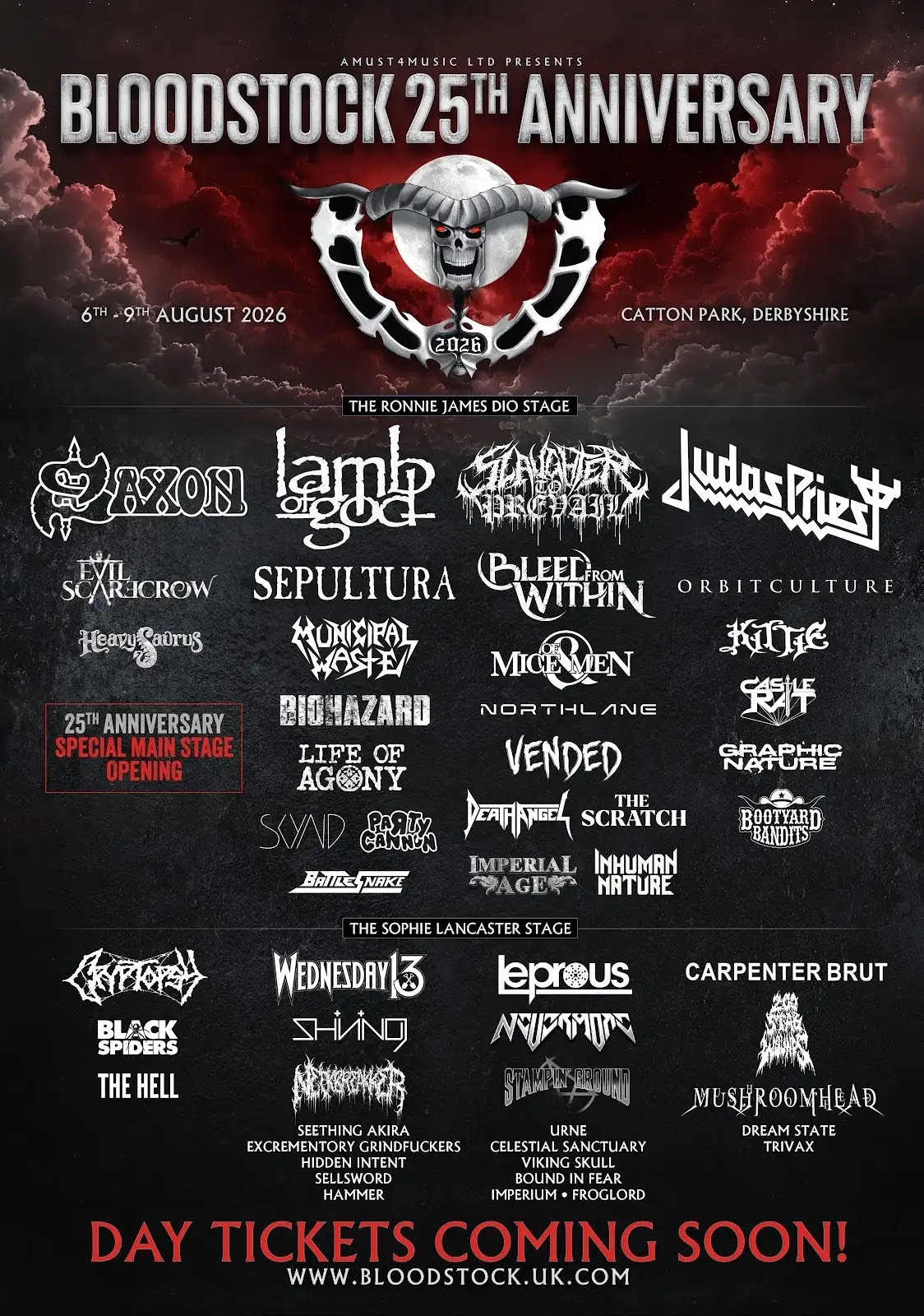 Bloodstock festival 2026 poster
