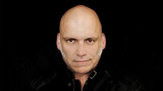 Blaze Bayley posing for a photograph in 2023