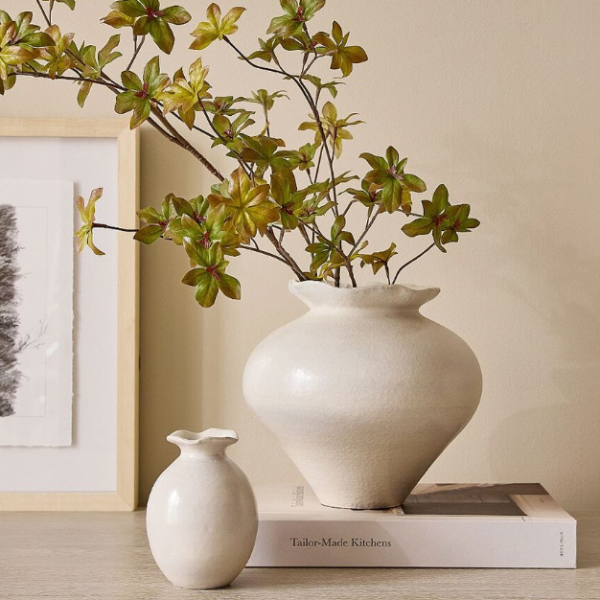 Pottery Barn, Willa Textured Vase