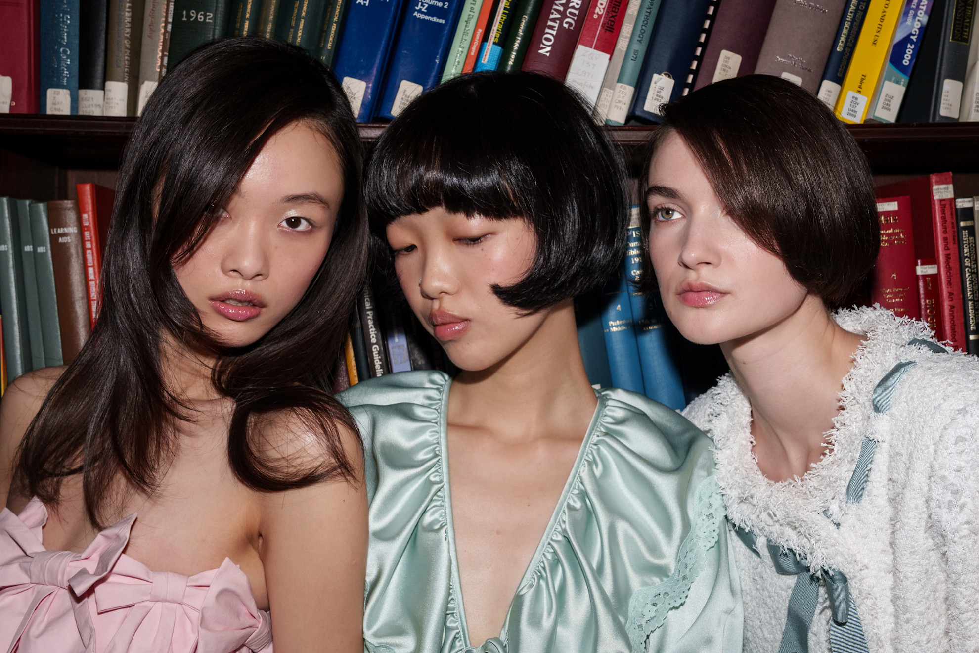 Photo of side bangs at Sandy Liang