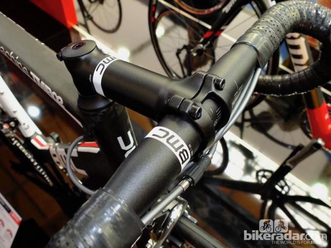 For 2014, BMC are introducing their own branded aluminium handlebars and stems