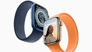 apple watch 7 silicon and fabric straps