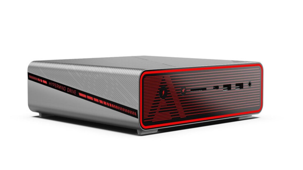 This is probably the best-looking mini PC with AMD's fastest AI CPU, and I wonder what THAT mysterious red rocket button will do