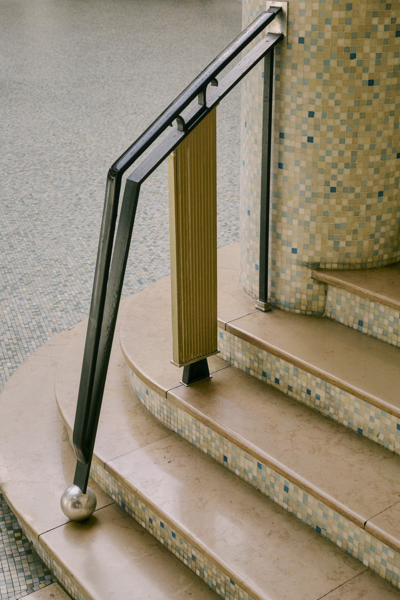 belgian modernism, colourful spaces of the post war 20th century