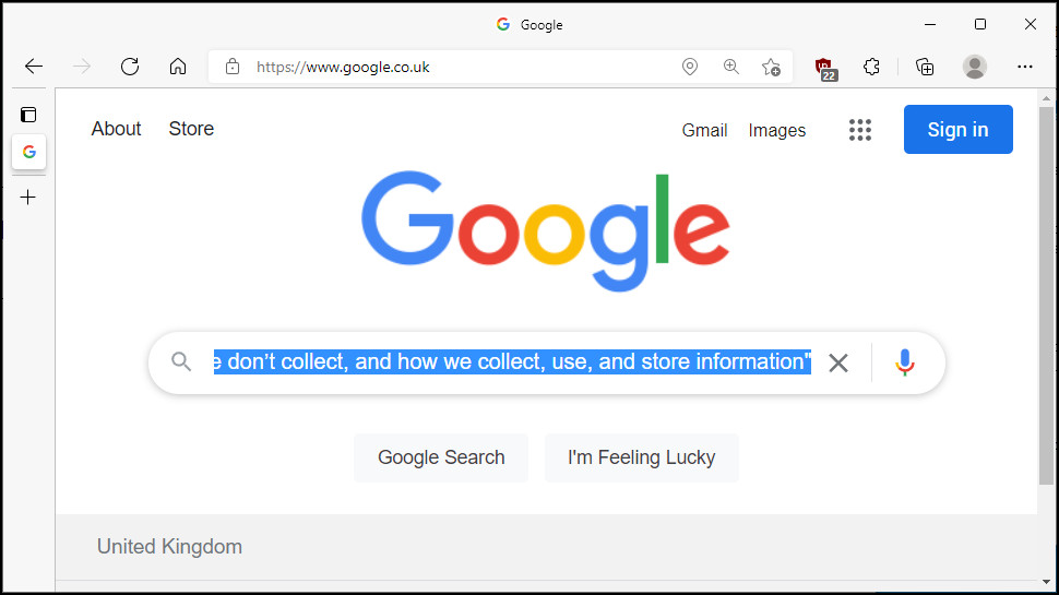 Pencarian Google