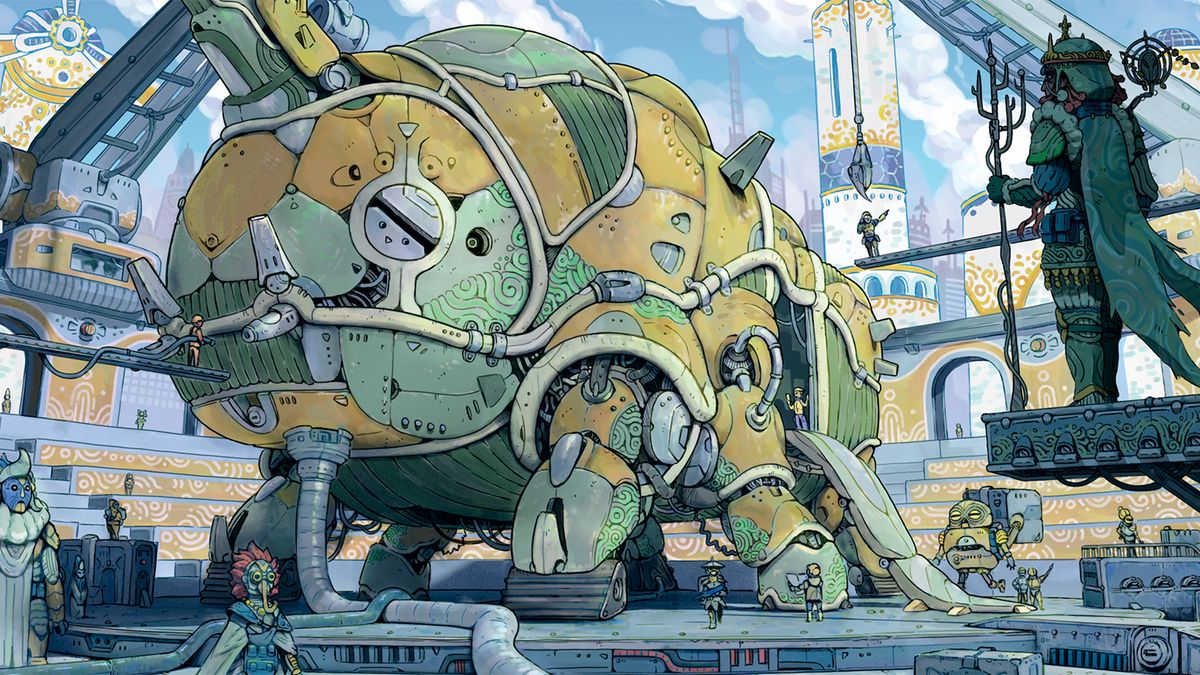 How to create key art for video games in and Blender Creative Bloq