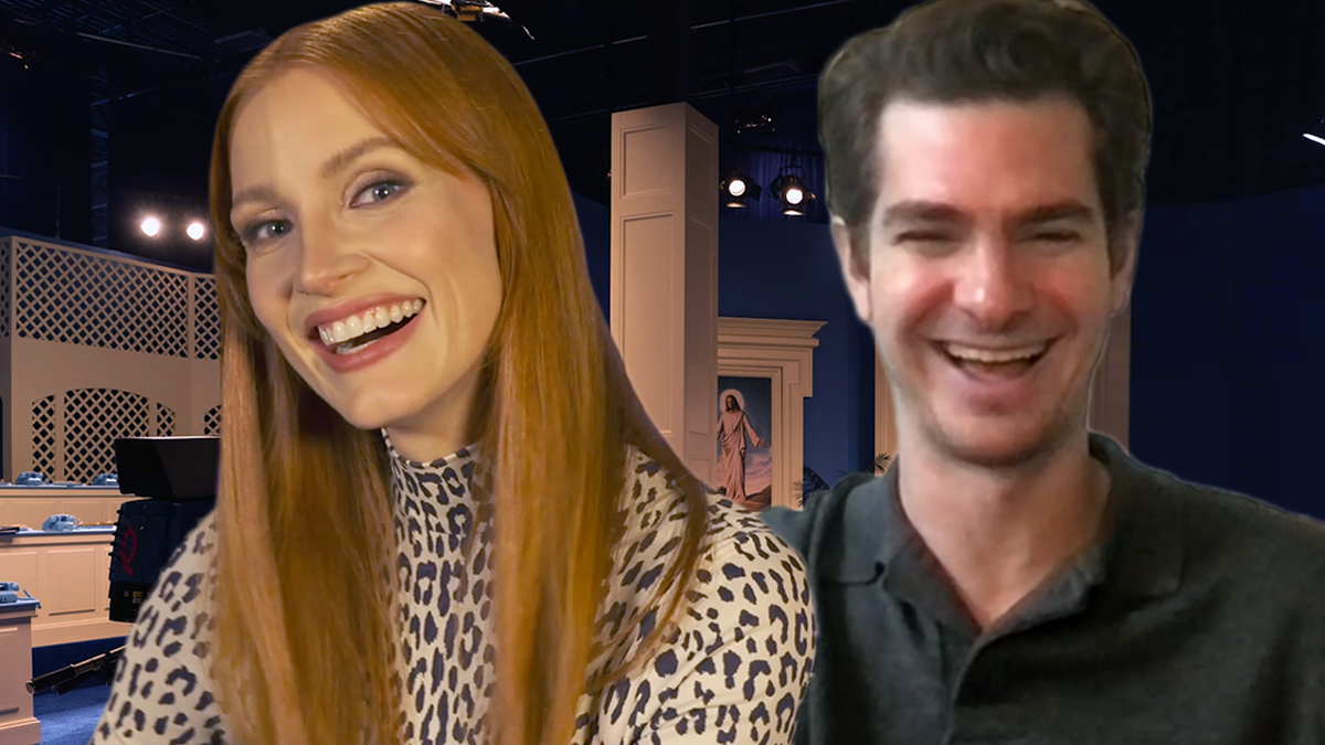 'The Eyes Of Tammy Faye' Interviews With Jessica Chastain And Andrew ...