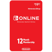 Nintendo Switch Online subscription (12 months) | $19.99 at Amazon