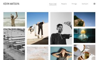 Matsuya Squarespace template