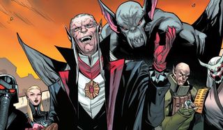 Dracula and other vampires Marvel Comics