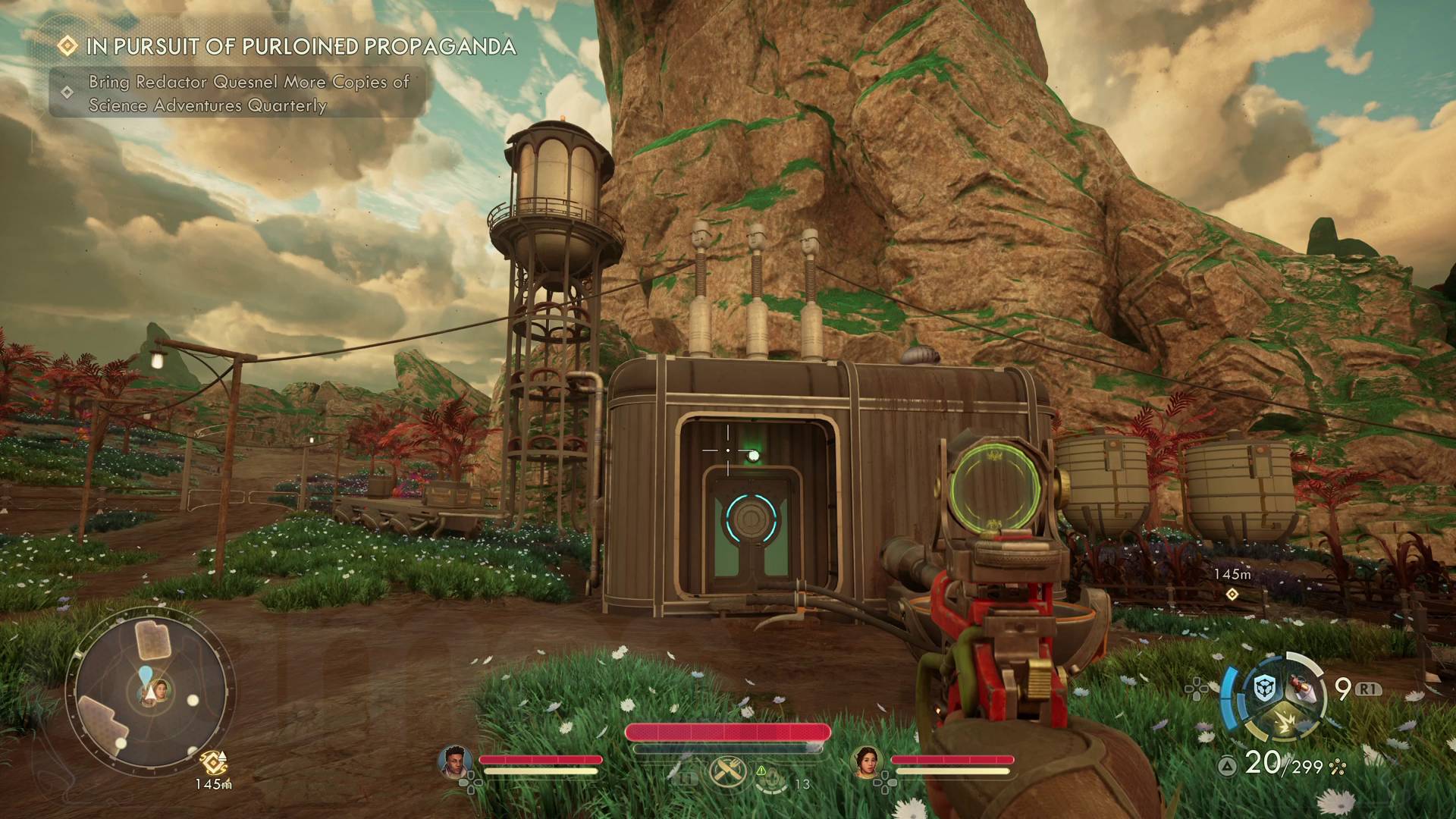 The Outer Worlds 2 In Pursuit of Purloined Propaganda protectorate house containing volume 5