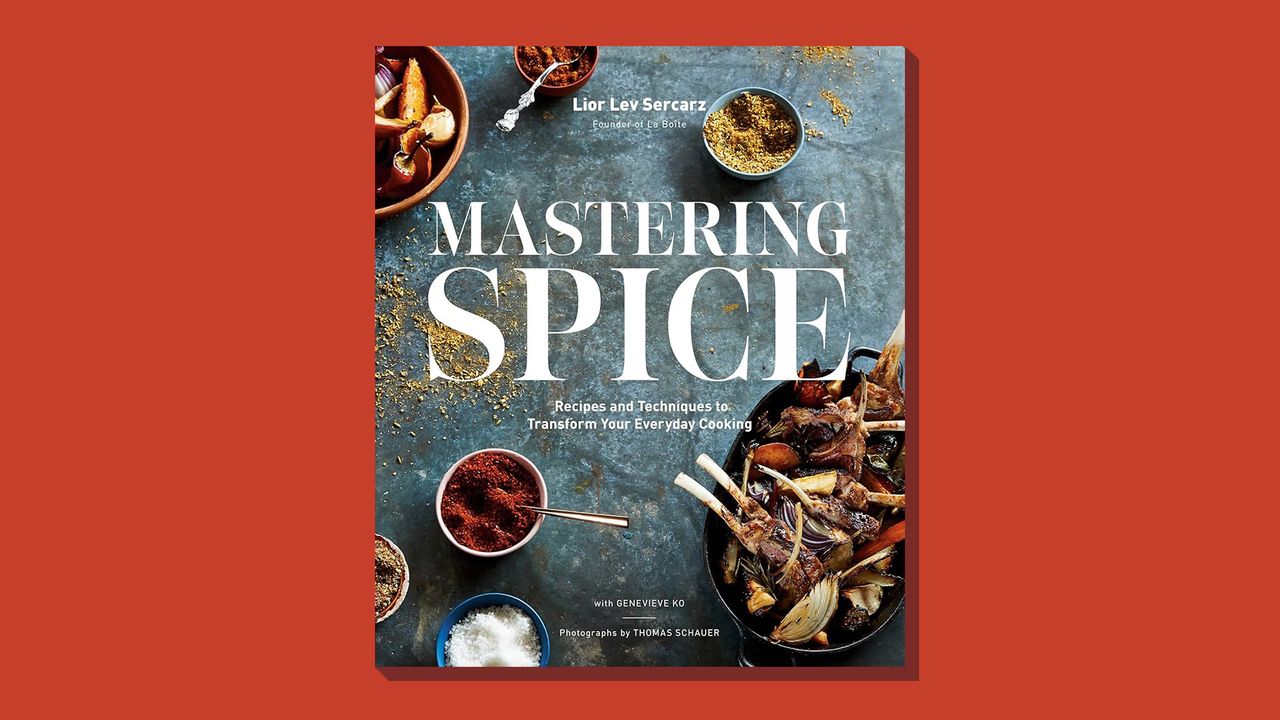 Book cover of &#039;Mastering Spice&#039; by Lior Lev Sercarz