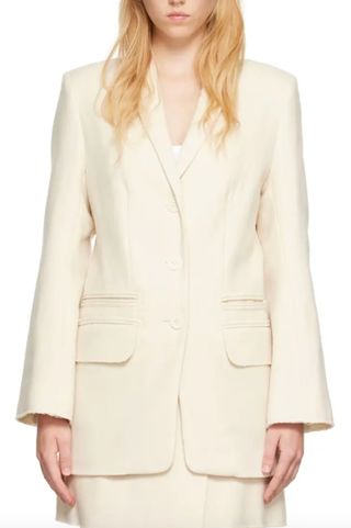 by Malene Birger Off-White Porter Blazer