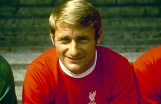 Roger Hunt with Liverpool in the 1960s.