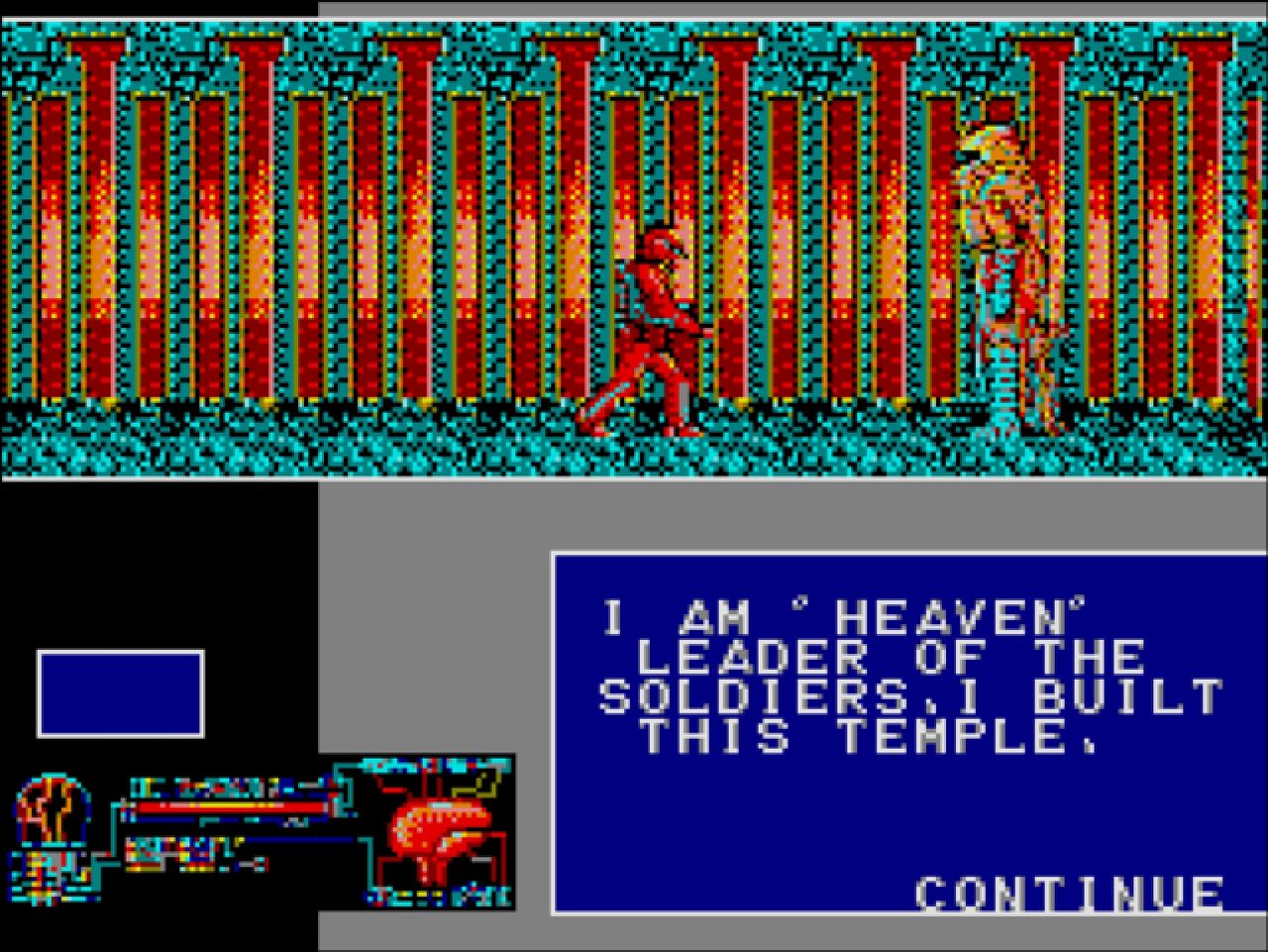 Relics, an MSX adventure from 1986