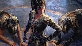 Shadowheart stands with her hand on her hip in new Magic: The Gathering art