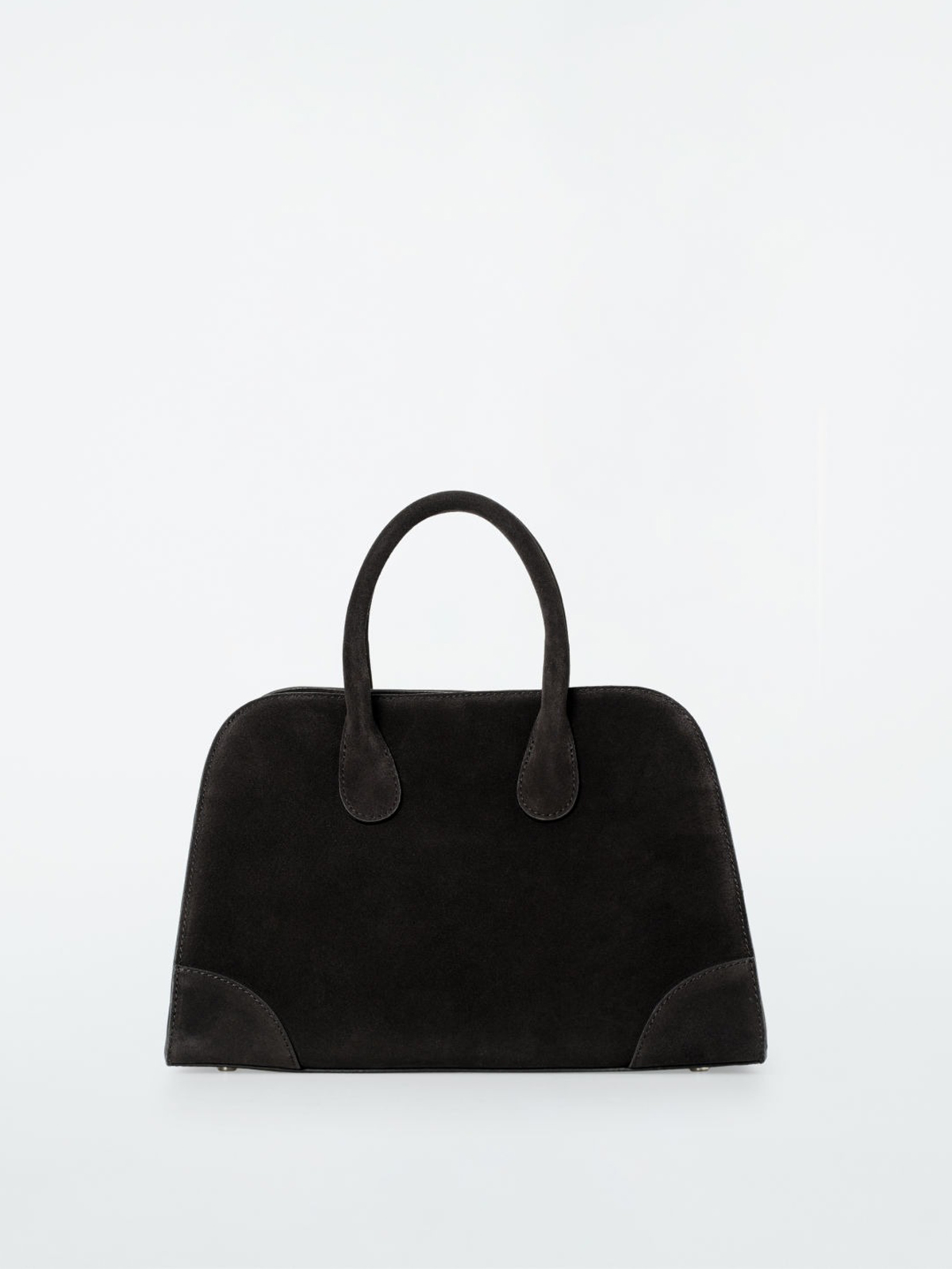 Mini Studio Bowling Bag - Suede