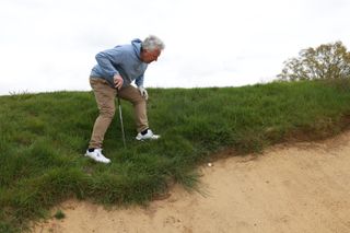 Ball unplayable in bunker