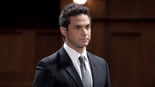 Brandon Barash as Johnny Zacchara in a suit in General Hospital