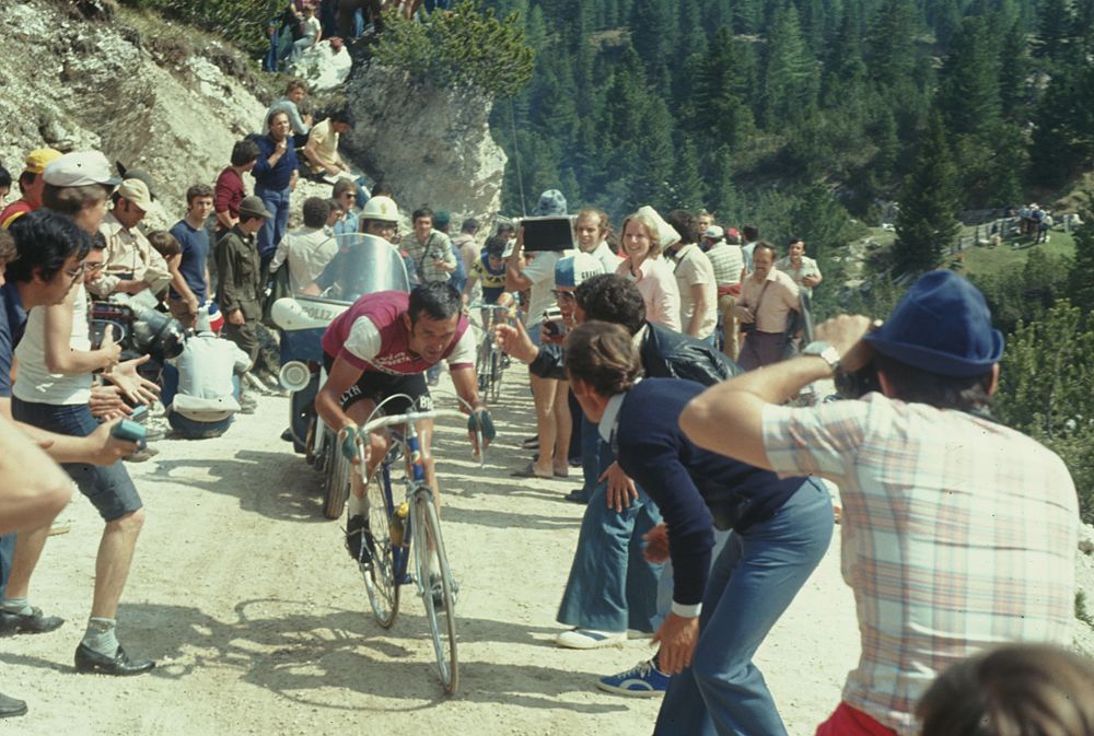 1976, Giro d'Italia, stage 19 Roger De Vlaeminck