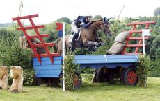 Aoife Clark on Fenyas Elegance 1st Advanced Gatcombe 2-8-14