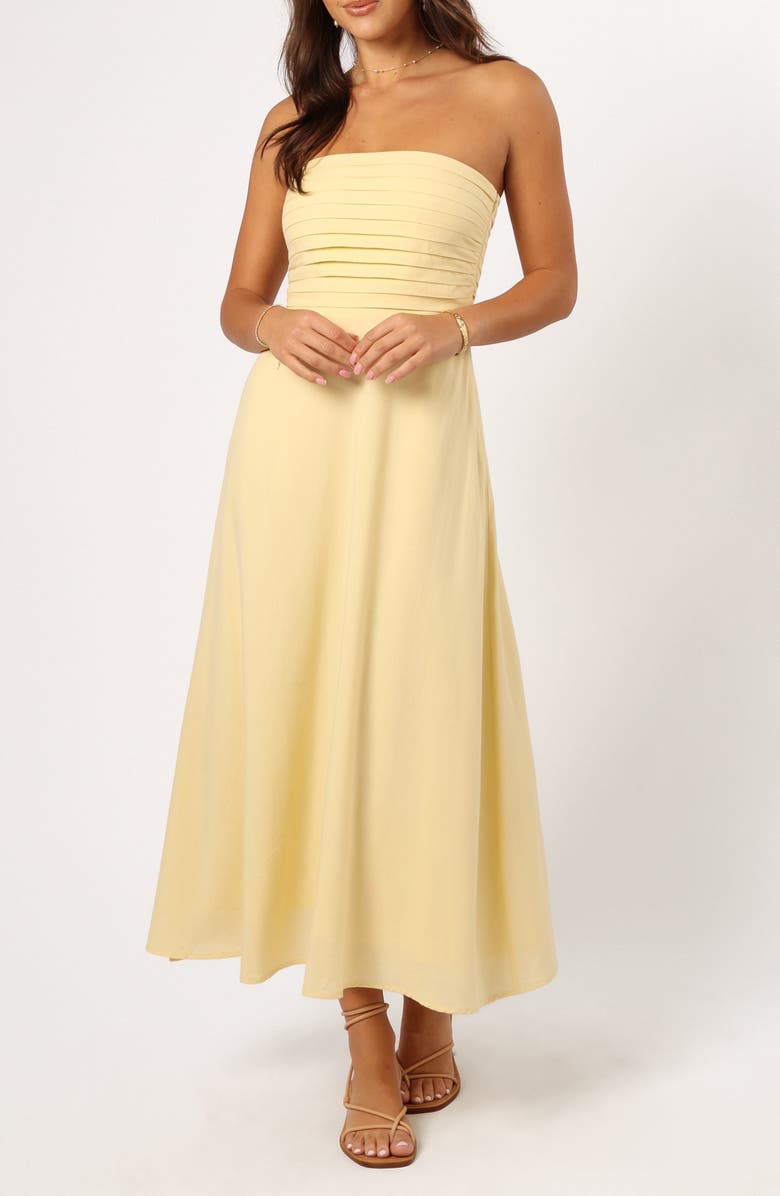 Kenna Strapless A-Line Dress