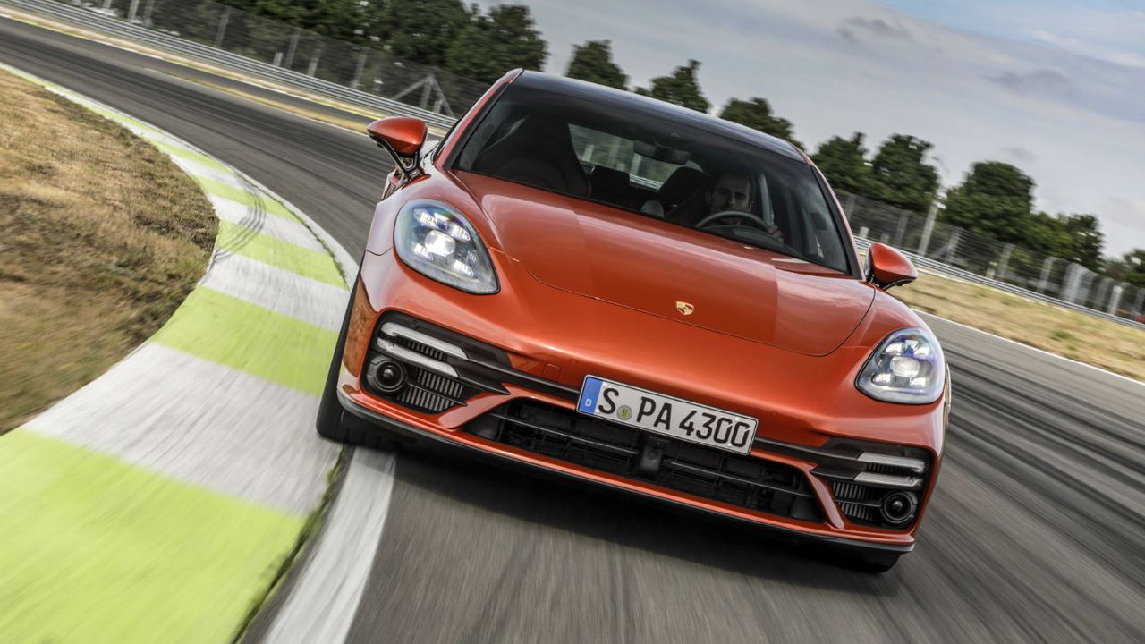 The new Porsche Panamera Turbo S Sport Turismo