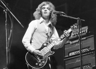 Peter Frampton performs live onstage at the Academy of Music in New York on March 16, 1974