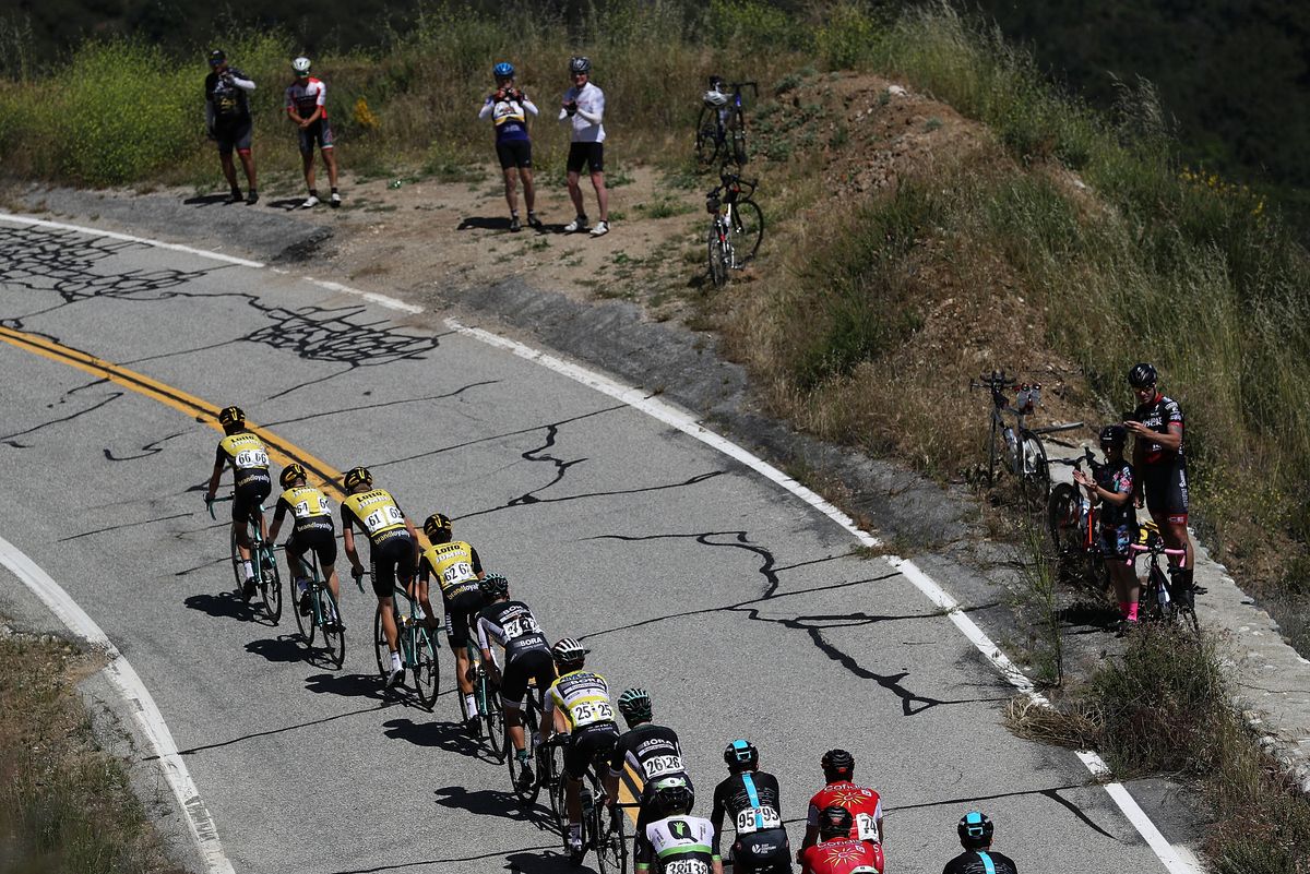The LottoNL-Jumbo team set the tempo
