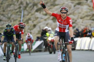 Tim Wellens (Lotto Soudal) celebrates his victory