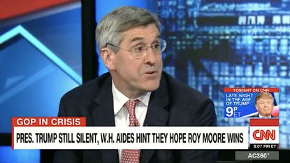 Stephen Moore says abortion is equal to child predation