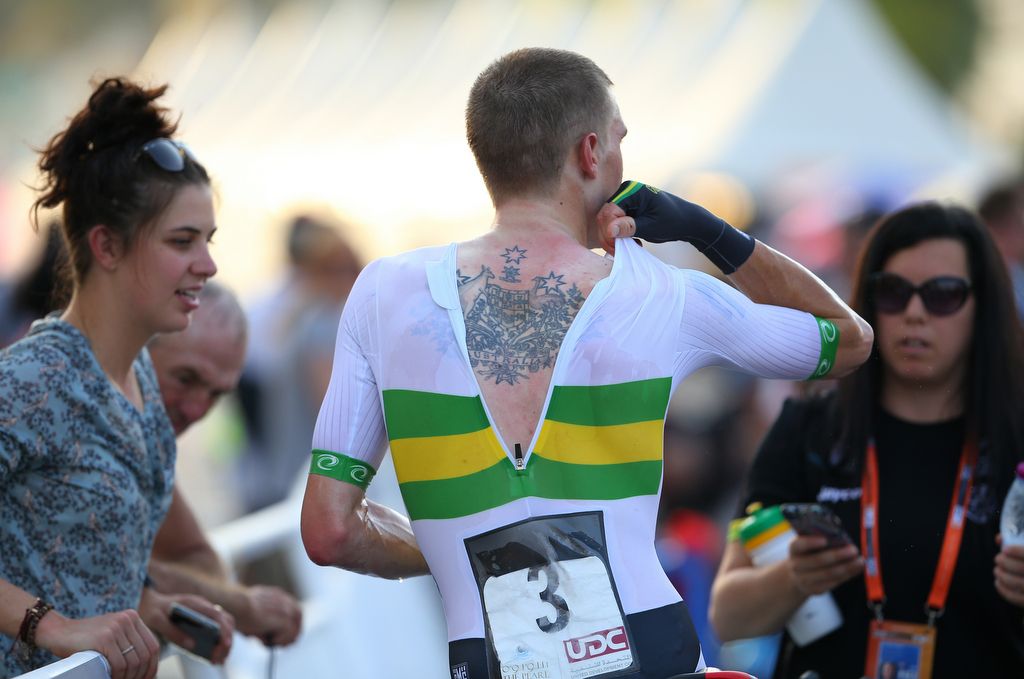 Rohan Dennis (Australia) after his time trial