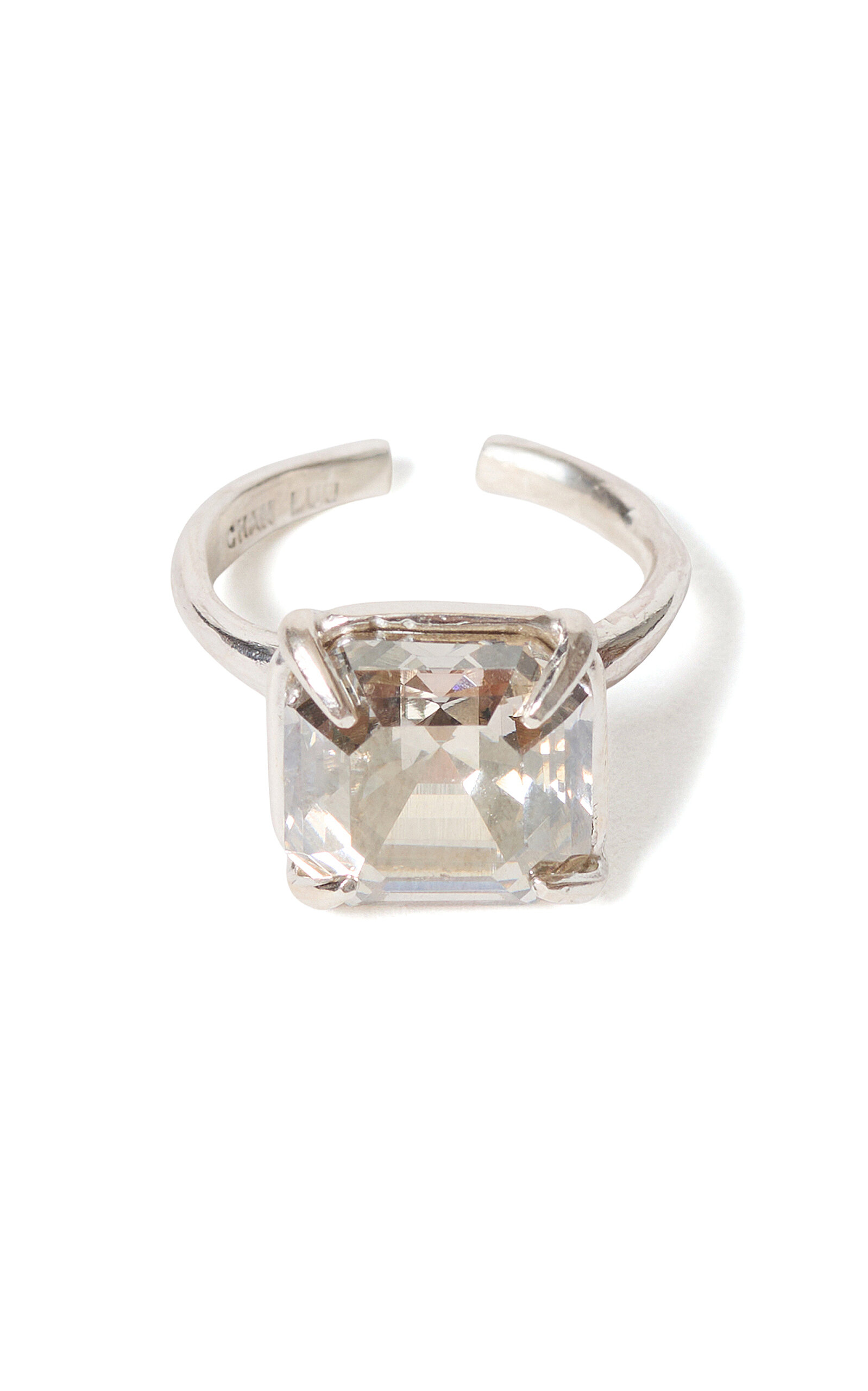 Caprice Sterling Silver Crystal Toe Ring