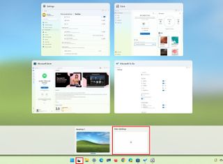 Create desktops