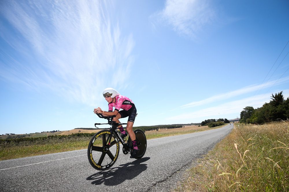 Time trials can be lonely races
