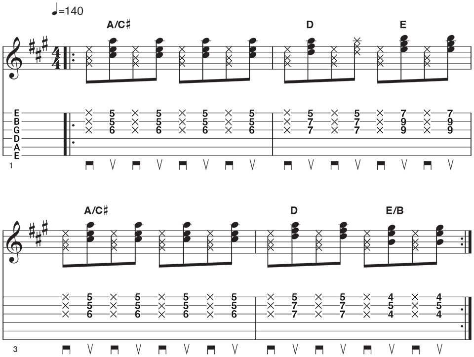 Up-picking Example